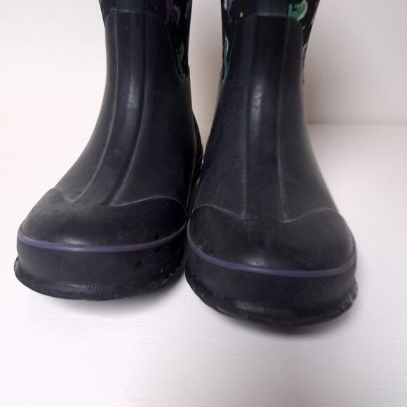 Bogs Kids Classic -30 Degree Insulated Unicorn Black Waterproof Boots Youth 5 38 - Picture 5 of 14